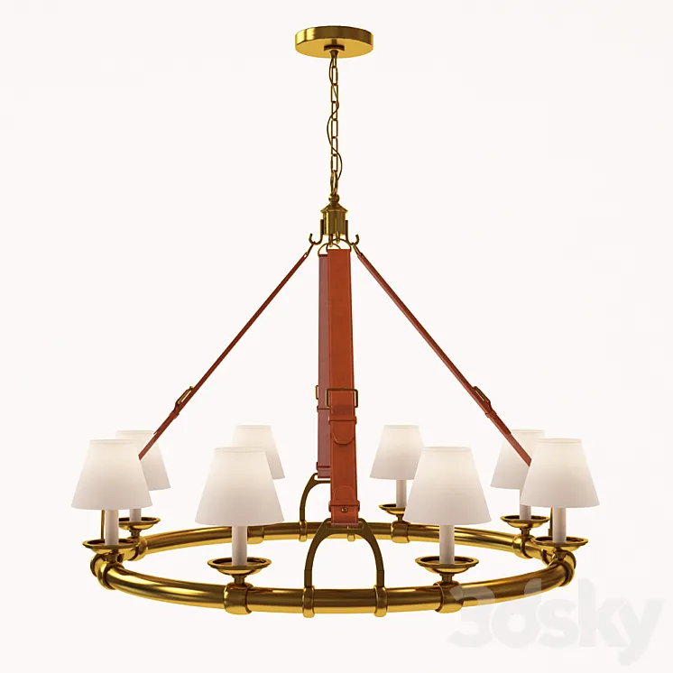 Chandelier Visual Comfort&Co Ralph Lauren RL 5181NB-L-EU 3D Model Free Download