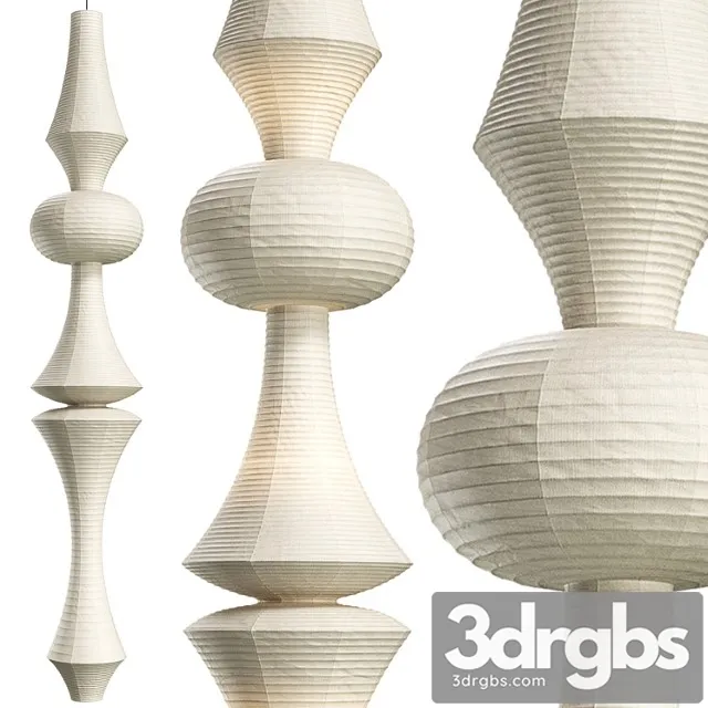 Chandelier Vitra Akari E 3D Model Download