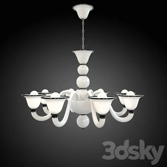 Chandelier Voltolina Canaletto 3DModel