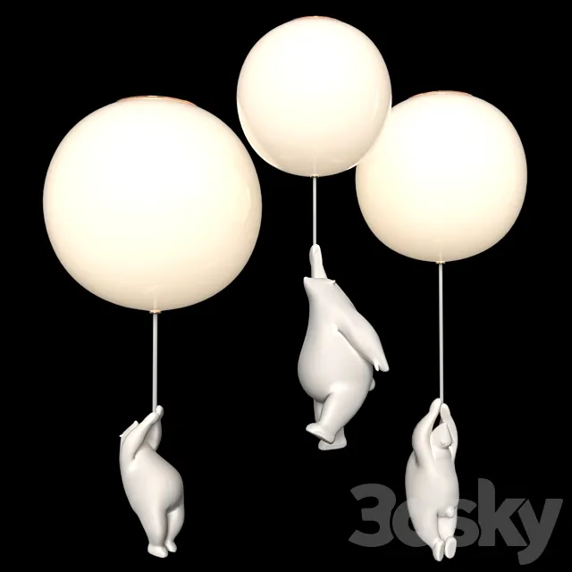 Chandelier WASTY 3D Model
