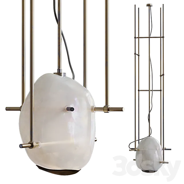 Chandelierby Vincenzo De Cotiis 3D Model Chandelierby Vincenzo De Cotiis 3D Model