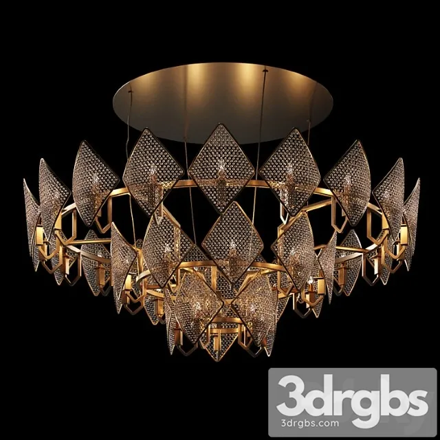 Chandeliers baga by patrizia gargandi 3D Model Download