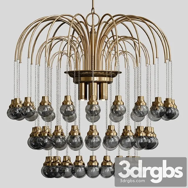 Chandeliers by paolo venini 3D Model Download