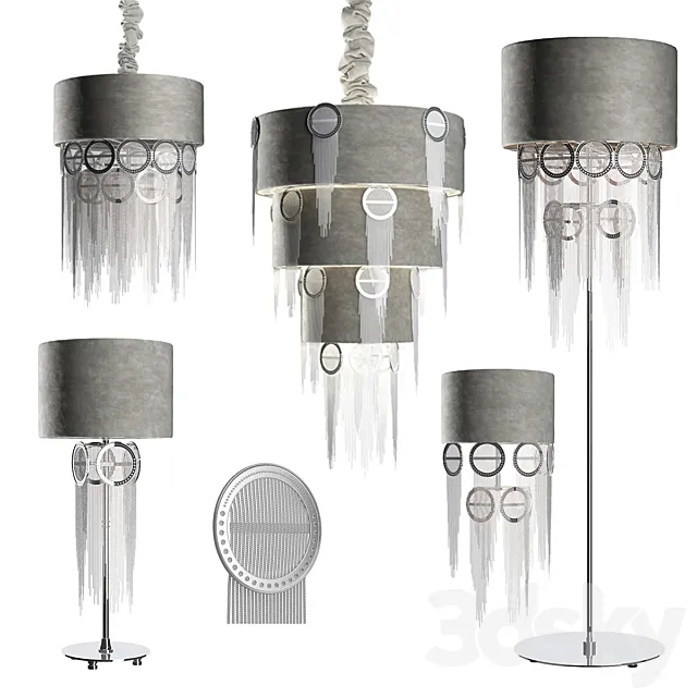 Chandeliers lamps sconces floor lamp Eurolampart collection Belt 3D Model Chandeliers lamps sconces floor lamp Eurolampart collection Belt 3D Model