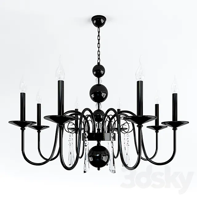Chandeliers Newport Artic 2016 3D Model Chandeliers Newport Artic 2016 3D Model