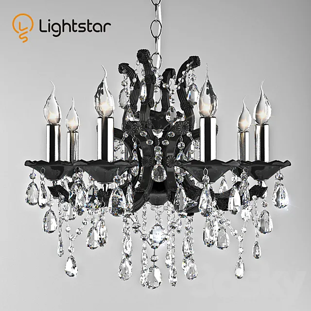 Chandeliers Pendant LIGHTSTAR 879.087 3DModel Chandeliers Pendant LIGHTSTAR 879.087 3DModel