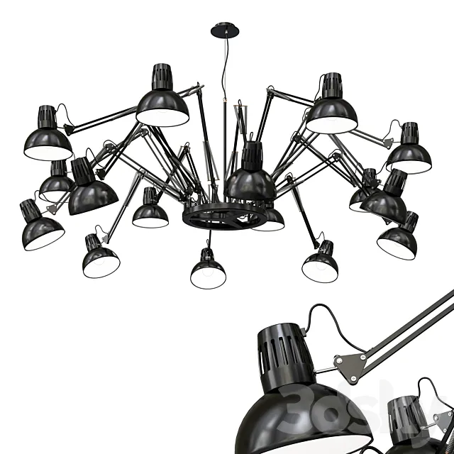 chandelierspider 3D Model