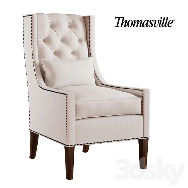 Chandler Wing Chair 3DModel