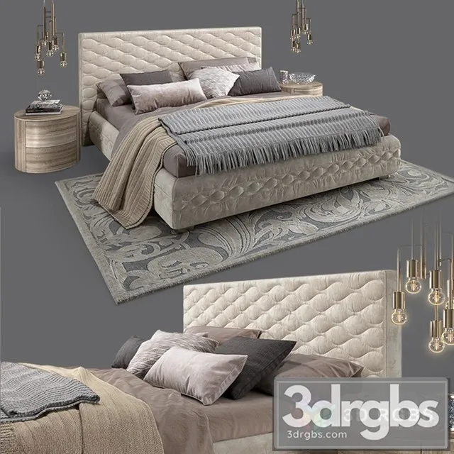 Chanel Dall Agnese Bed 3D Model Download Chanel Dall Agnese Bed 3D Model Download