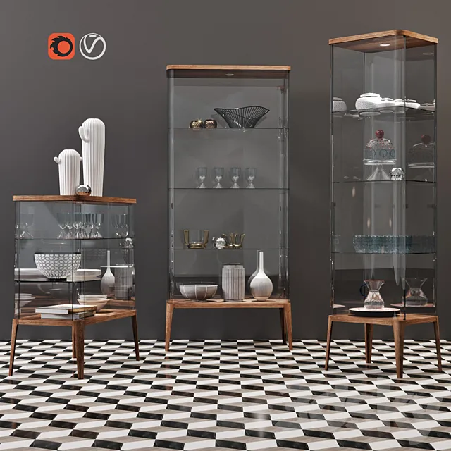 Chantal set 3D Model Chantal set 3D Model