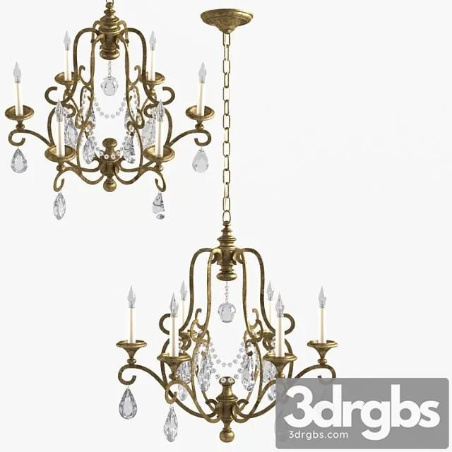 Chapman Piedmont Visual Comfort CHC1420AI SG 3D Model Download