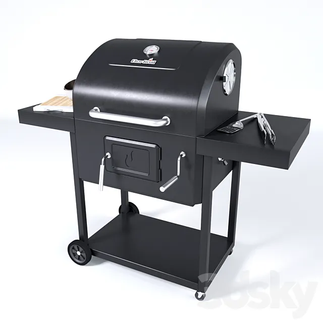 Charcoal grill CHAR-BROIL CHARCOAL 30 3D Model Charcoal grill CHAR-BROIL CHARCOAL 30 3D Model