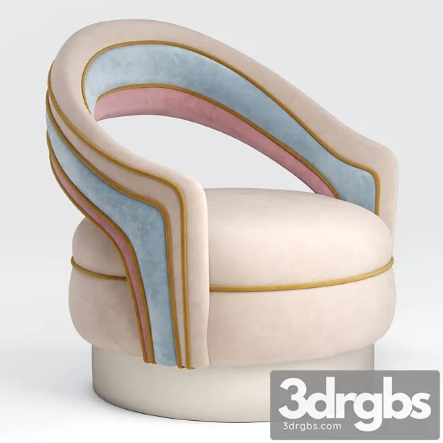Charisse Armchair Ottiu 3D Model Download Charisse Armchair Ottiu 3D Model Download