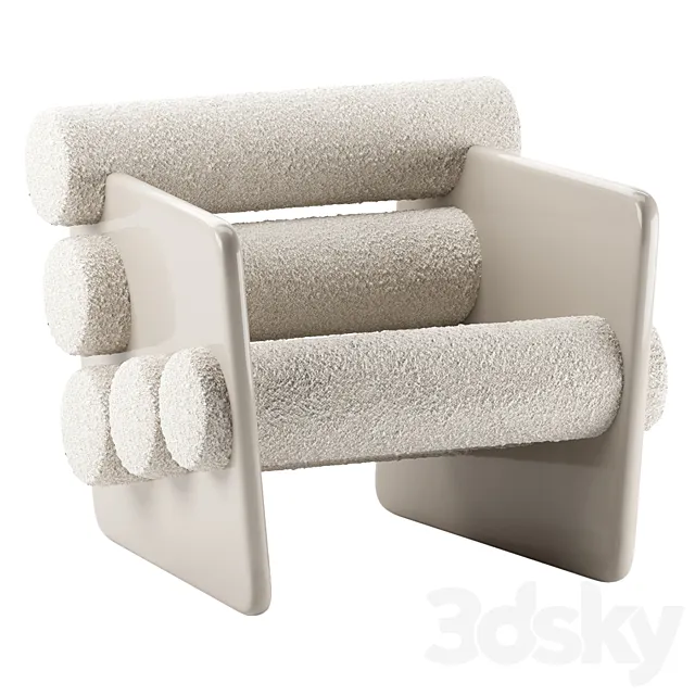 CHARLES | Armchair by ROYAL STRANGER 3D Model CHARLES | Armchair by ROYAL STRANGER 3D Model