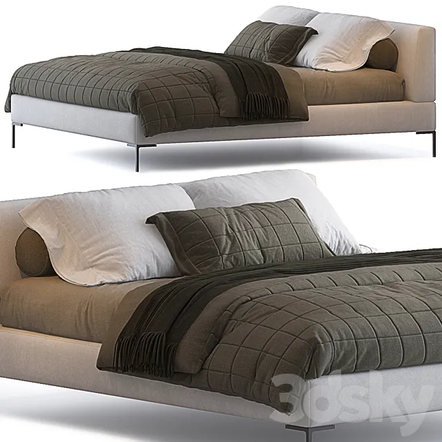 Charles by B&B Italia 3D Model Charles by B&B Italia 3D Model