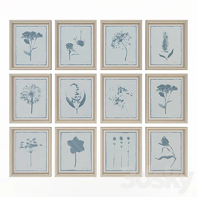 Charlotte Morgan Wild Meadow Flowers 3DModel Charlotte Morgan Wild Meadow Flowers 3DModel