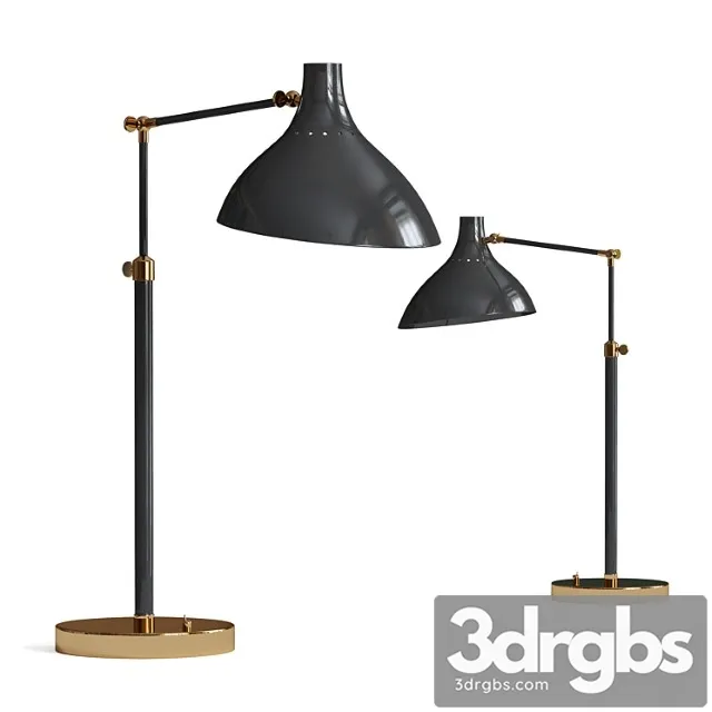 Charlton Table Lamp 3D Model Download