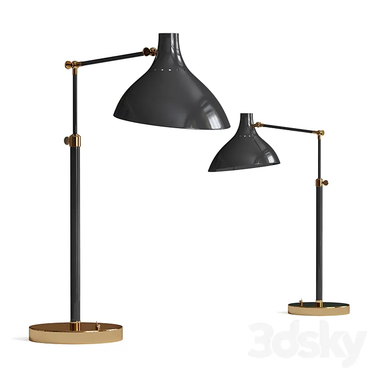 Charlton Table Lamp 3D Model Free Download Charlton Table Lamp 3D Model Free Download