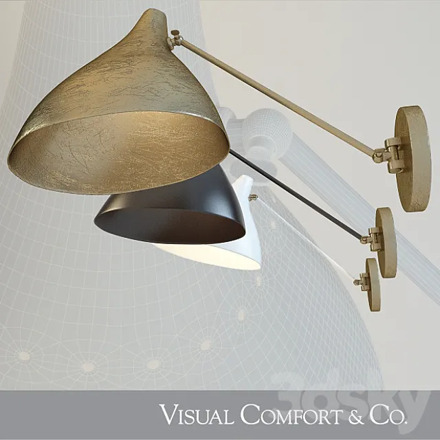 Charlton wall light _ ARN2006 3D Model