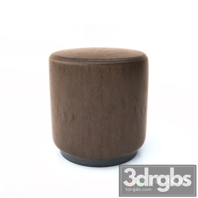 Charter Furniture Dylan Ottoman 3D Model Download
