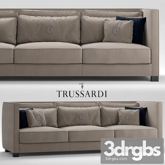 Chasa Trussardi Sofa Galeria Sofa 3D Model Download Chasa Trussardi Sofa Galeria Sofa 3D Model Download