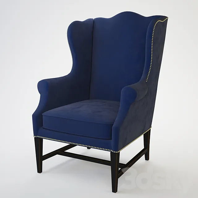 Chaucer Wing Chair 3DModel
