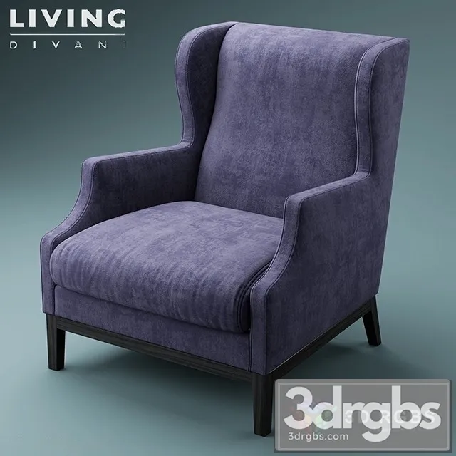Chauffeuse Living Armchair 3D Model Download Chauffeuse Living Armchair 3D Model Download