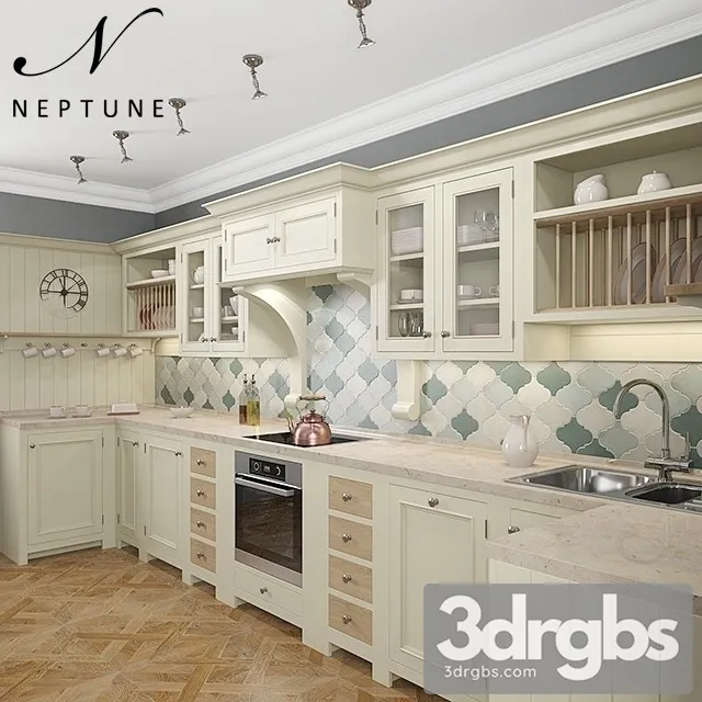 Chechister Kitchen Cabinet 3D Model Download