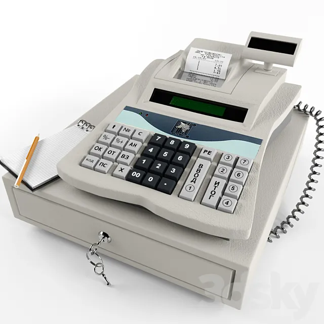 Checkout Counter 3DModel