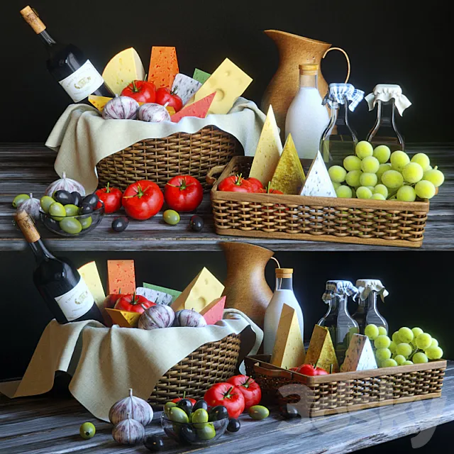 Cheese basket 3DModel