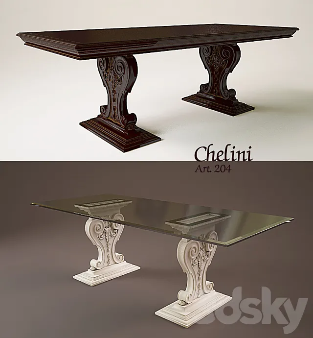 Chelini _ Art. 204 3D Model