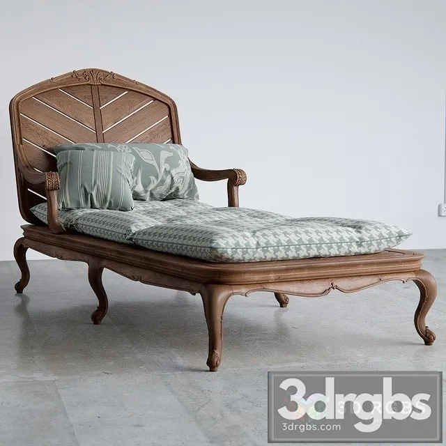 Chelini Art.2160 Outdoor Chaise 3D Model Download Chelini Art.2160 Outdoor Chaise 3D Model Download