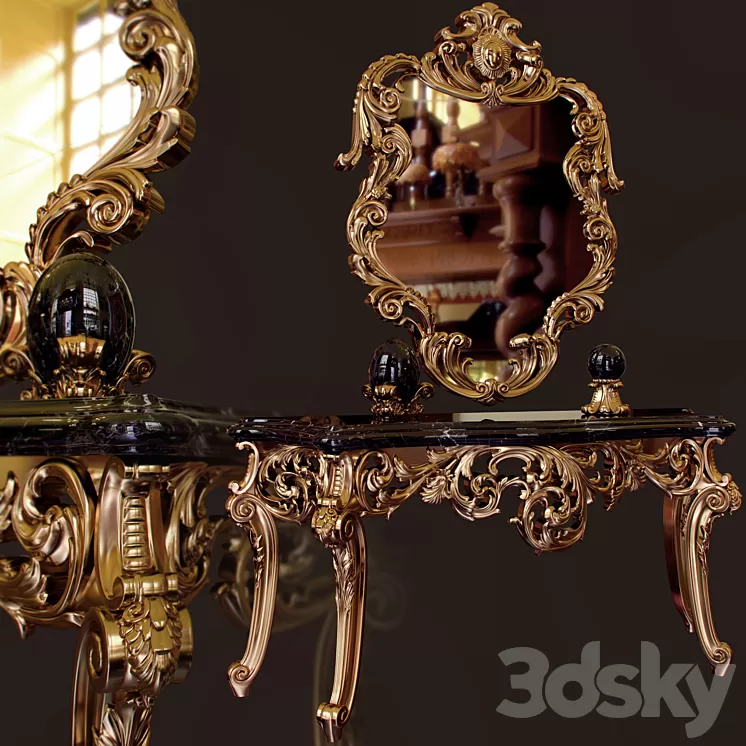 Chelini console 3D Model