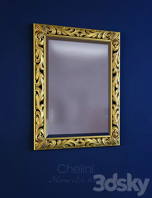 Chelini Mirror Art 1001 3DModel Chelini Mirror Art 1001 3DModel