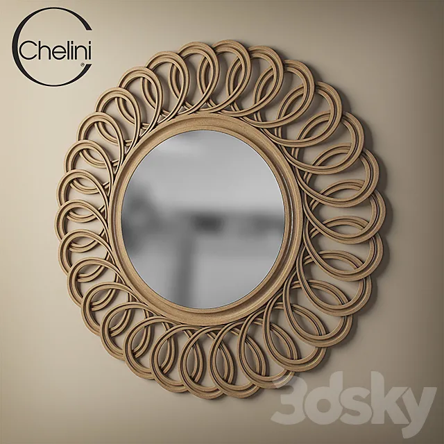 Chelini – Mirror Art 1236 3D Model