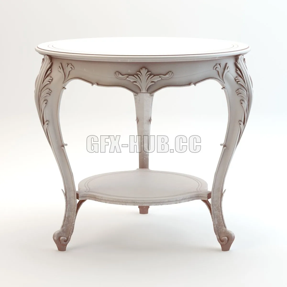 Chelini Sofa Table Art 1251 3D Model