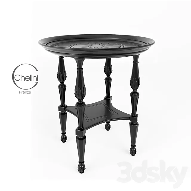 Chelini – Tavolino da caffè 3D Model
