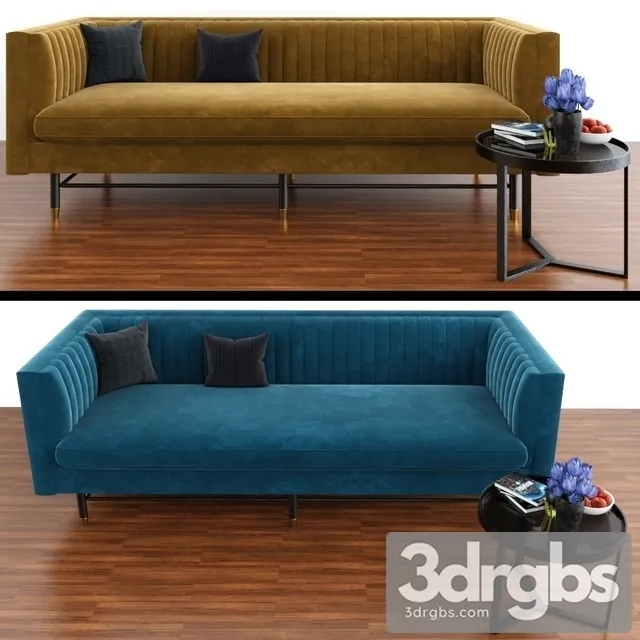 Chelsea Sofa Set 3D Model Download Chelsea Sofa Set 3D Model Download