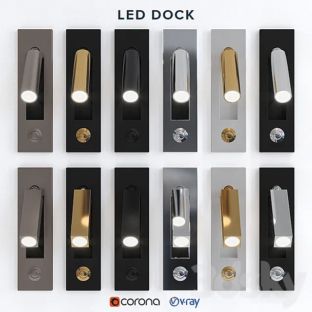 Chelsom LED DOCK 3DModel