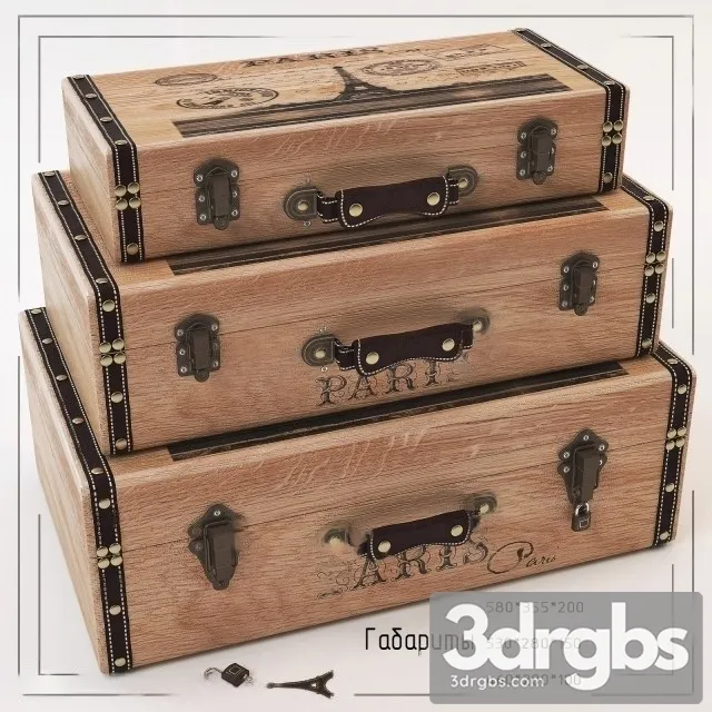 Chemodans 2010 3D Model Download