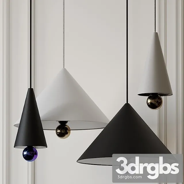 Cherrypendant by petite friture 3D Model Download