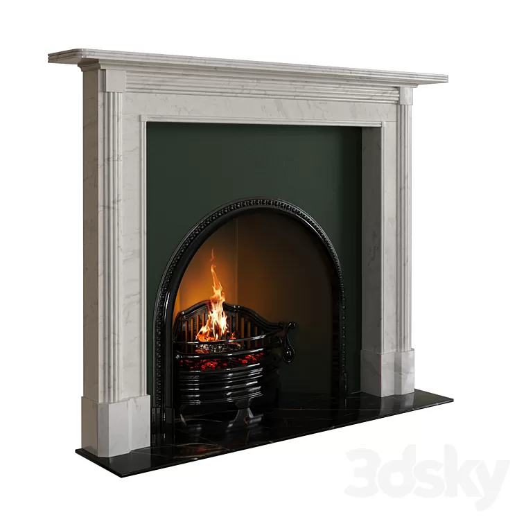 Chesneys The Albany Fireplace 3D Model
