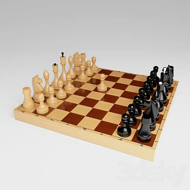 Chess 3D Model