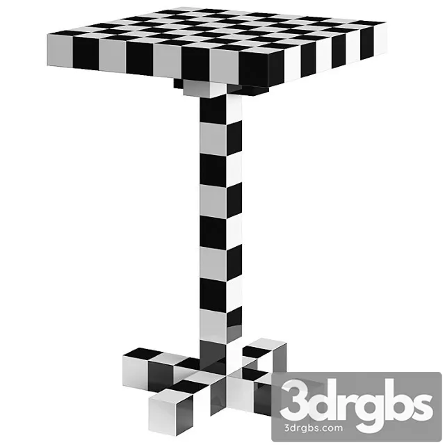 Chess Table By Moooi 3D Model Download