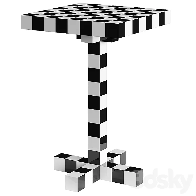 Chess Table by Moooi 3D Model Free Download