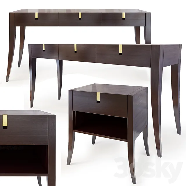 Chest _ console and dresser Jubilee. Selva. Nightstand dresser 3DModel