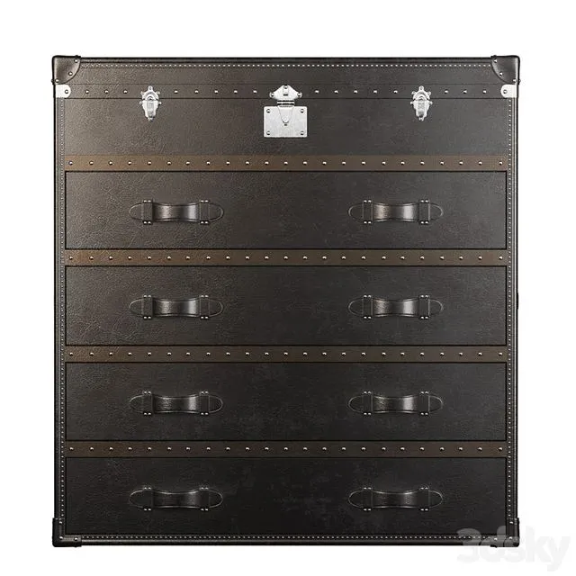 CHEST Ampelio ROOMERS 3D Model