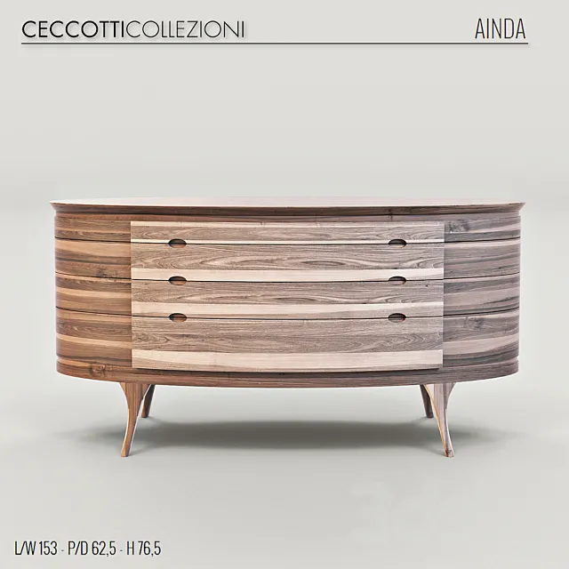 Chest Ceccotti Ainda 3D Model