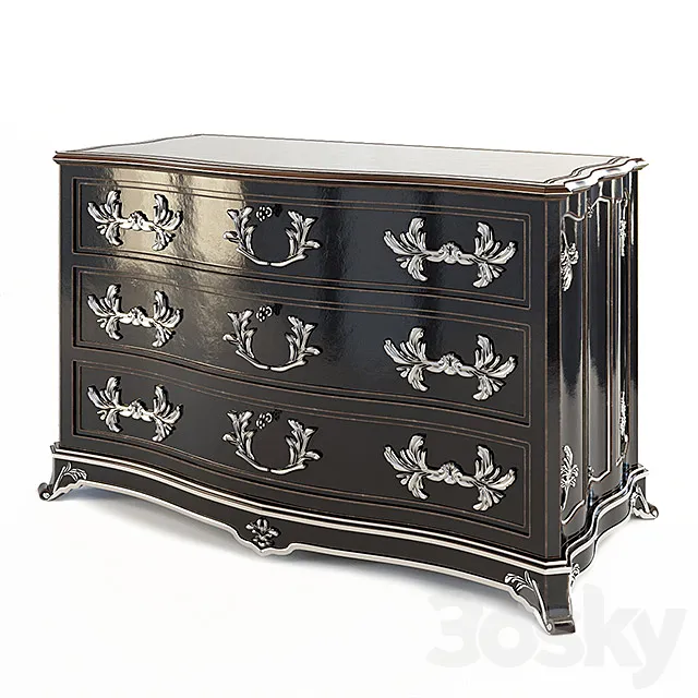 Chest CHELINI 3DModel Chest CHELINI 3DModel