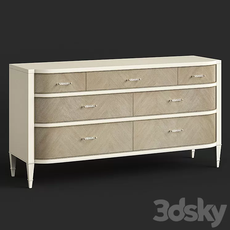 Chest Dress For Success Caracole 3D Model Chest Dress For Success Caracole 3D Model